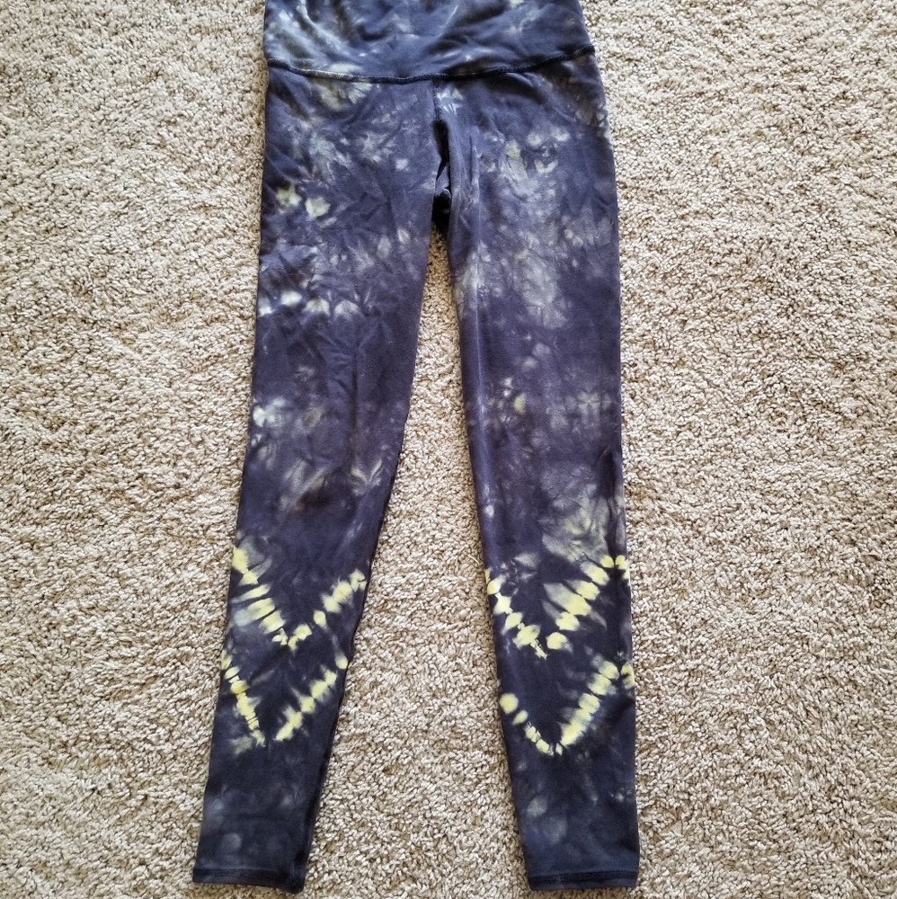 Electric Rose yoga pants